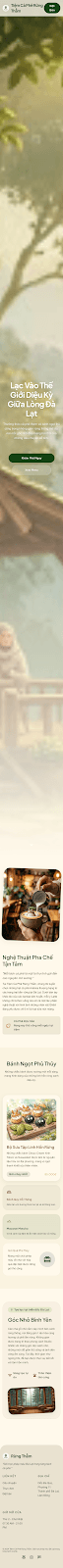 Preview of the original landing page visual direction